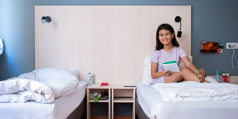 Stanza nel residence studentesco